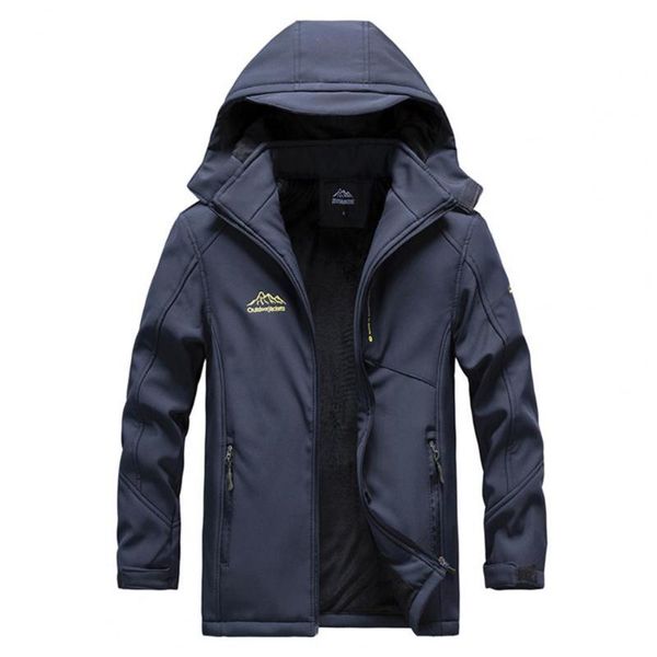 men's jackets 2021 winter hooded long sleeve coat nap comfortable wear men jacket for hiking, Black;brown
men's jackets 2021 winter hooded long sleeve coat nap comfortable wear men jacket for hiking, Black;brown