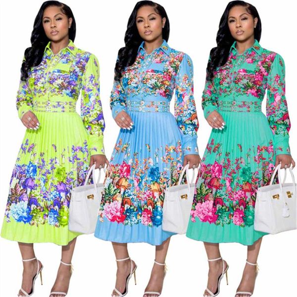 casual dresses rstylish 2021 autumn women's fashion turn down collar long sleeve shirt printing pleated maxi dress, Black;gray
casual dresses rstylish 2021 autumn women's fashion turn down collar long sleeve shirt printing pleated maxi dress, Black;gray