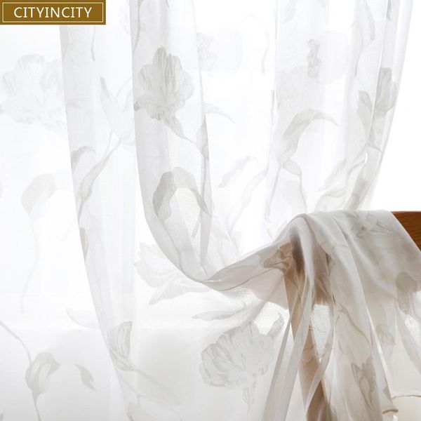 tulle floral curtain for living room voile white burnt-out fresh soft easeful sheer curtains bedroom customized & drapes
tulle floral curtain for living room voile white burnt-out fresh soft easeful sheer curtains bedroom customized & drapes
