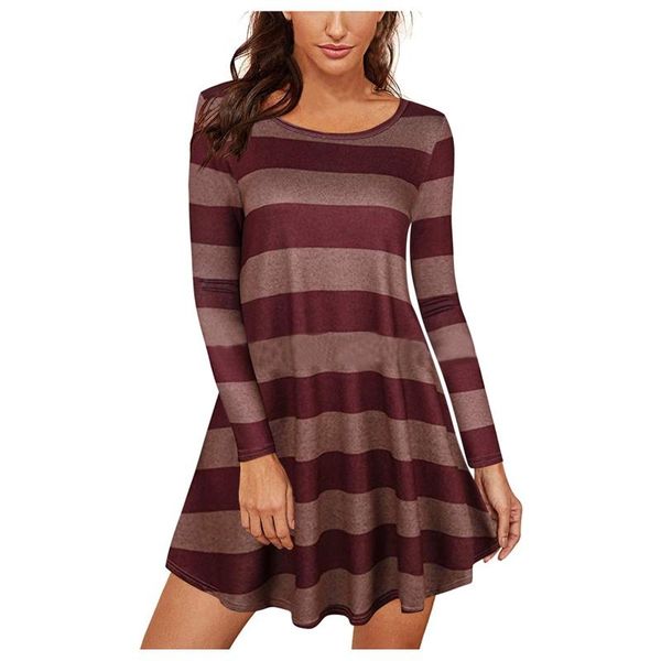 casual dresses autumn spring women ladies one piece dress crew neck long sleeve colorful printing big hem warm skirt suit kobieta sukien, Black;gray
casual dresses autumn spring women ladies one piece dress crew neck long sleeve colorful printing big hem warm skirt suit kobieta sukien, Black;gray