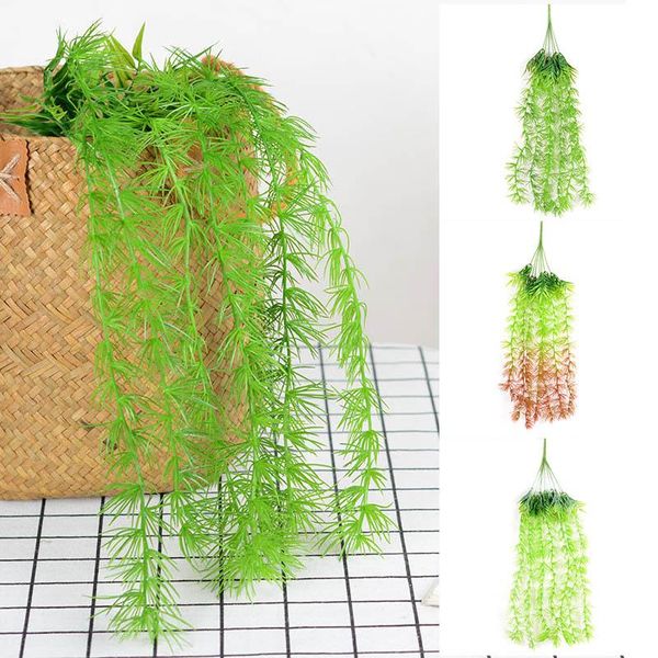 45cm artificial plants hanging vine green leaves for home decoration simulation wicker plant bdf99 decorative flowers & wreaths
45cm artificial plants hanging vine green leaves for home decoration simulation wicker plant bdf99 decorative flowers & wreaths