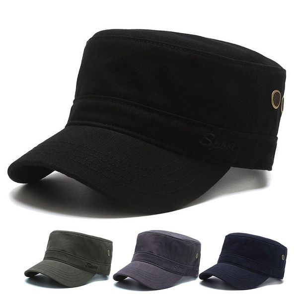 spring and autumn men's new flat sunshade atmospheric army personalized embroidery fashion comfortable hat, Blue;gray
spring and autumn men's new flat sunshade atmospheric army personalized embroidery fashion comfortable hat, Blue;gray
