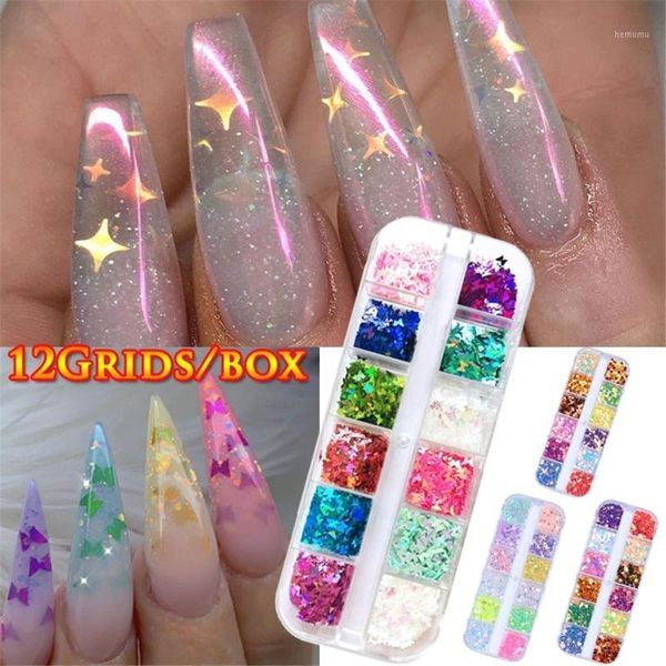 grids colorful butterfly star nail art glitter sequins mixed powder foils decals ultrathin flakes for acrylic nails decor1, Silver;gold
grids colorful butterfly star nail art glitter sequins mixed powder foils decals ultrathin flakes for acrylic nails decor1, Silver;gold