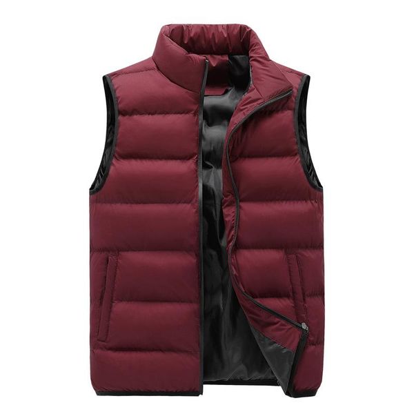 men's vests 2021 autumn good quality bodywarmer men waterproof stand collar sleeveless winter jacket, Black;white
men's vests 2021 autumn good quality bodywarmer men waterproof stand collar sleeveless winter jacket, Black;white