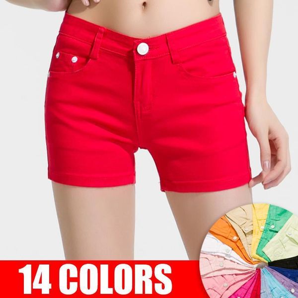 karsany white jean summer women shorts elastic mini pants casual denim jeans womens, White;black
karsany white jean summer women shorts elastic mini pants casual denim jeans womens, White;black