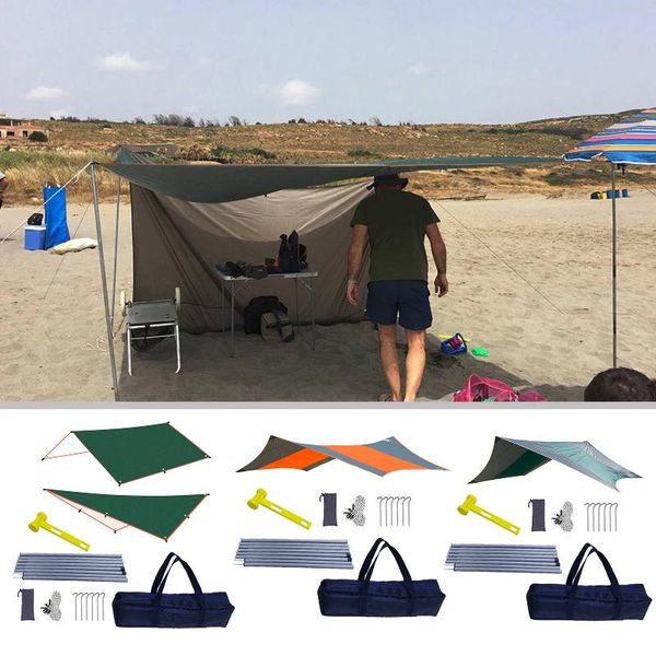 outdoor camping tent rain tarp sunshade canopy picnic mat hard wearing tear resistance sun protection rainproof tents and shelters
outdoor camping tent rain tarp sunshade canopy picnic mat hard wearing tear resistance sun protection rainproof tents and shelters