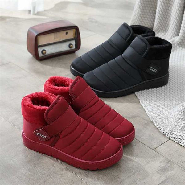 women keep warm winter boots fashion snow boots for couple winter flats cotton shoes women lightweight ankle boots botas mujer 211103, Black
women keep warm winter boots fashion snow boots for couple winter flats cotton shoes women lightweight ankle boots botas mujer 211103, Black