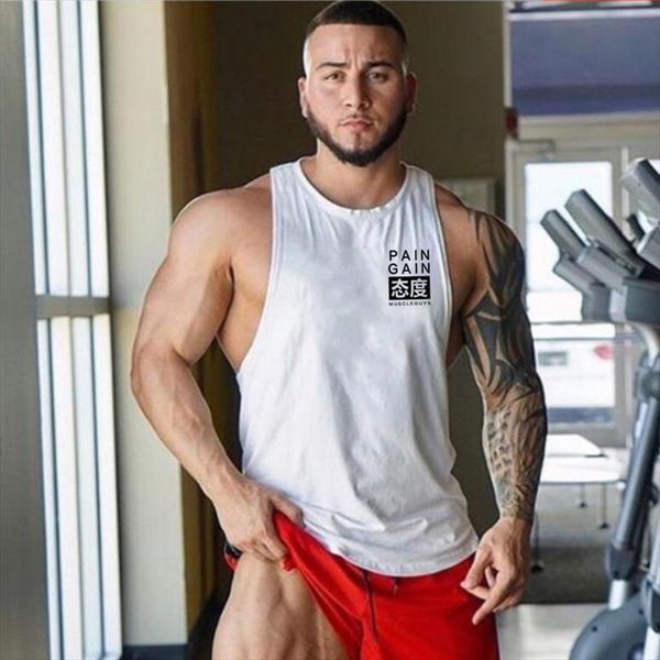 brand cotton tank men sleeveless tank for boys bodybuilding clothing undershirt fitness stringer workout vest, White;black
brand cotton tank men sleeveless tank for boys bodybuilding clothing undershirt fitness stringer workout vest, White;black