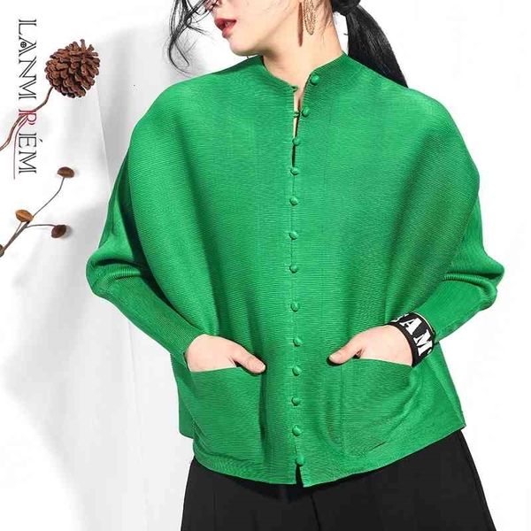 lanmrem spring new pleated clothing for women single-breasted shirt loose large size pleated sunscreen blouse sa566 210410, White
lanmrem spring new pleated clothing for women single-breasted shirt loose large size pleated sunscreen blouse sa566 210410, White