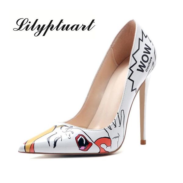 european fashion banquet high heels heel patent leather shallow mouth pointed graffiti stiletto shoes 6/ / 12cm dress, Black
european fashion banquet high heels heel patent leather shallow mouth pointed graffiti stiletto shoes 6/ / 12cm dress, Black