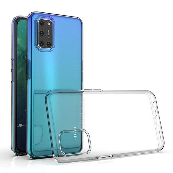 cell phone pouches ultrathin clear soft tpu case for oppo a52 a72 a92 a92s 2021 5g mobile back cover 360 transparent shockproof shell housin