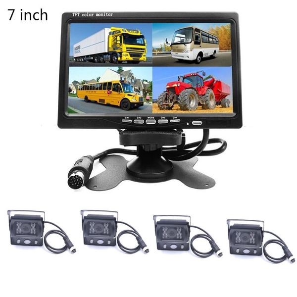 car rear view cameras& parking sensors 7 inch hd quad split monitor for truck 4ch video input dashboard with night vision backup camera remo
car rear view cameras& parking sensors 7 inch hd quad split monitor for truck 4ch video input dashboard with night vision backup camera remo