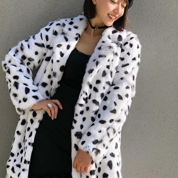 women's fur & faux 2021 winter women real coats fashion long white leopard overcoat simple warm ladies outerwear luxurious street, Black
women's fur & faux 2021 winter women real coats fashion long white leopard overcoat simple warm ladies outerwear luxurious street, Black