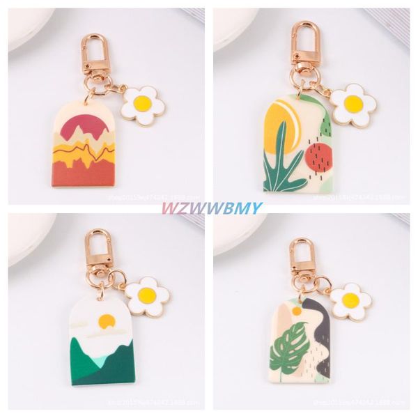 sun flower mountain keychains beautiful and fresh scenery key ring festival gift ladies accessories pendant for chain, Silver
sun flower mountain keychains beautiful and fresh scenery key ring festival gift ladies accessories pendant for chain, Silver