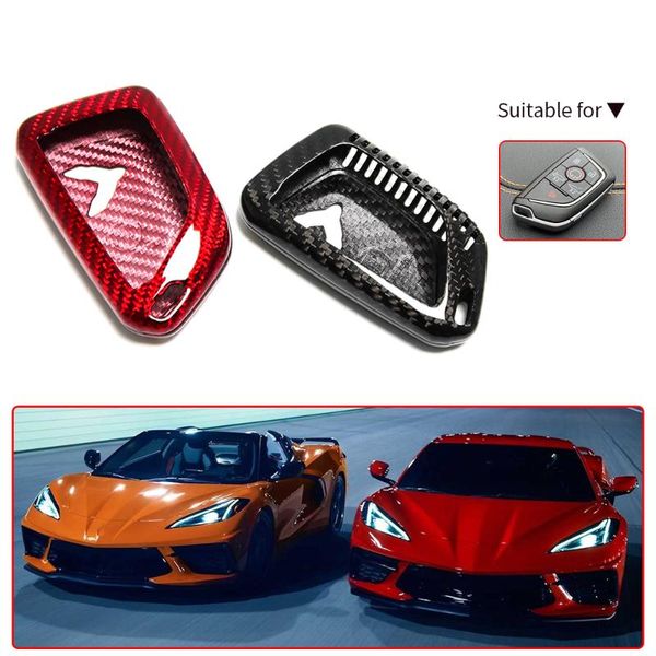 keychains for chevy chevrolet c8 corvette z51 2021 carbon fiber shell car remote key cover case fob protection trim accessories, Silver
keychains for chevy chevrolet c8 corvette z51 2021 carbon fiber shell car remote key cover case fob protection trim accessories, Silver