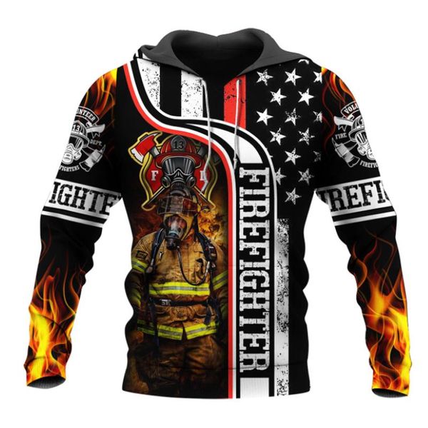 men's hoodies & sweatshirts brave firefighter 3d all over printed fashion autumn sweatshirt/hoodie/zipper hoodie fun streetwear, Black
men's hoodies & sweatshirts brave firefighter 3d all over printed fashion autumn sweatshirt/hoodie/zipper hoodie fun streetwear, Black