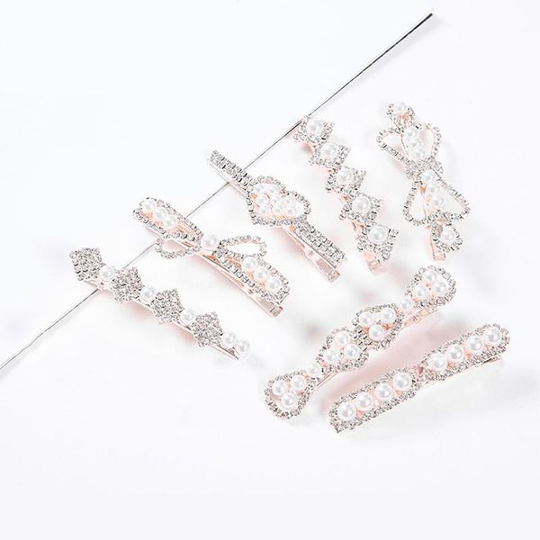 hair clips & barrettes pearl shine rhinestone hairpins for women bow lips love clip headpiece barrette female 2021 jewelry accessories l45, Golden;silver
hair clips & barrettes pearl shine rhinestone hairpins for women bow lips love clip headpiece barrette female 2021 jewelry accessories l45, Golden;silver