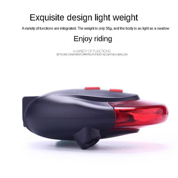 bike lights tail light (5led+7 mode) cycling safety warning bicycle rear lamp laser bicicleta caution accessories 
bike lights tail light (5led+7 mode) cycling safety warning bicycle rear lamp laser bicicleta caution accessories