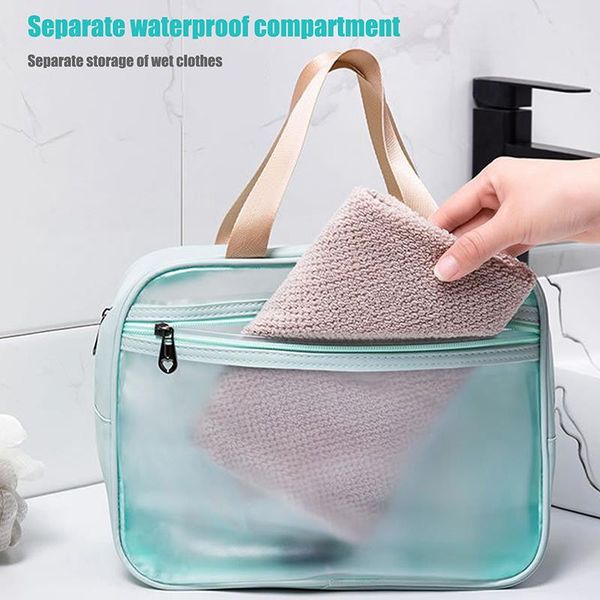 cosmetic bags & cases vrouwen leuke waterdichte transparante reizen make-up tas case bad make up organizer toilettas wassen beauty kit opsla
cosmetic bags & cases vrouwen leuke waterdichte transparante reizen make-up tas case bad make up organizer toilettas wassen beauty kit opsla
