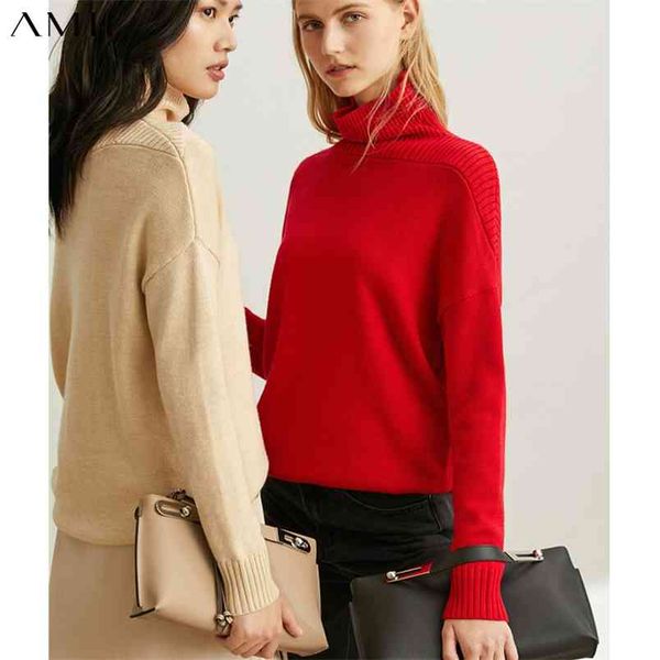 autumn women vintage turtleneck knitted sweater female casual solid loose long sleeve pullover 1195 210527, White
autumn women vintage turtleneck knitted sweater female casual solid loose long sleeve pullover 1195 210527, White
