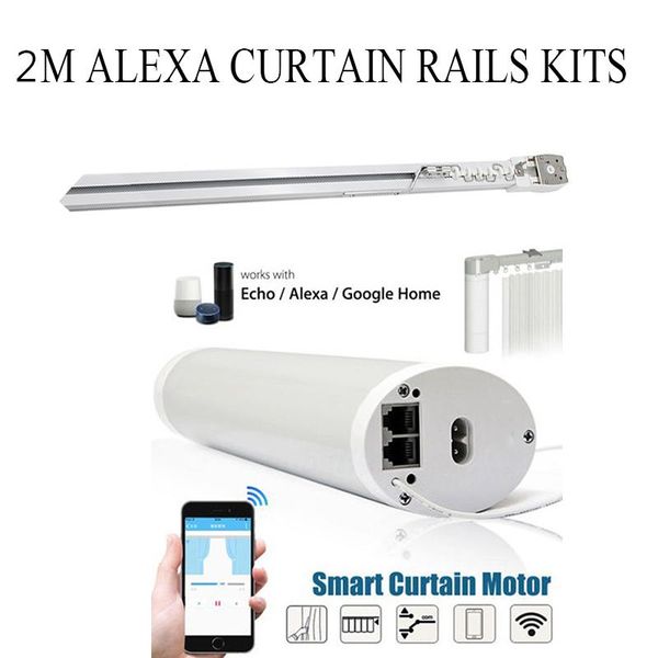 smart home control tuya smartlife wifi curtain motor+2m/3m window rail track work with alexa google and echo system
smart home control tuya smartlife wifi curtain motor+2m/3m window rail track work with alexa google and echo system