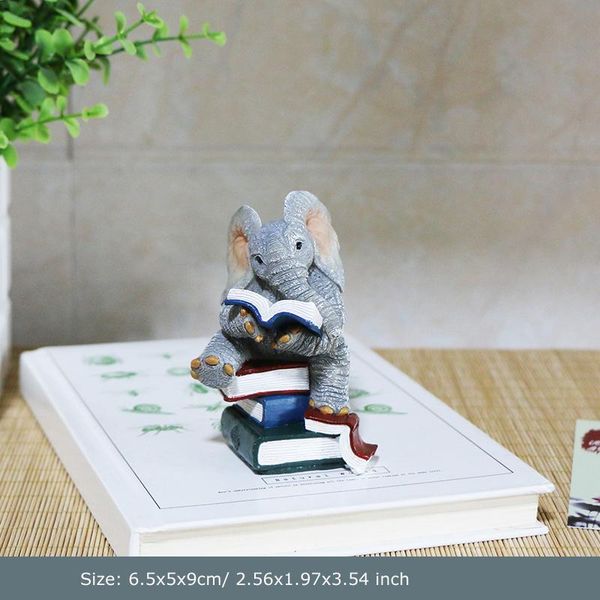 decorative objects & figurines diy miniature dollhouse fairy garden figurine elephant reading book collection decor luck statue desklivi
decorative objects & figurines diy miniature dollhouse fairy garden figurine elephant reading book collection decor luck statue desklivi