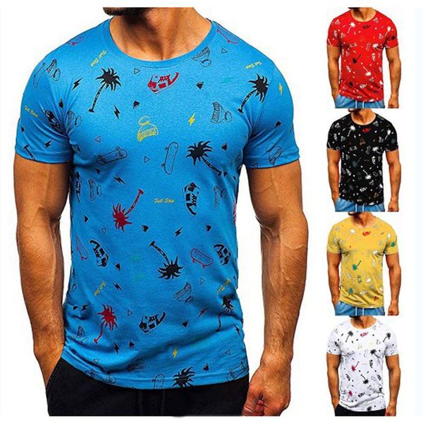men's t-shirts men fashion hawaiian beach sports print o-neck short sleeve t shirt loose tee solid color shirts 2021, White;black
men's t-shirts men fashion hawaiian beach sports print o-neck short sleeve t shirt loose tee solid color shirts 2021, White;black