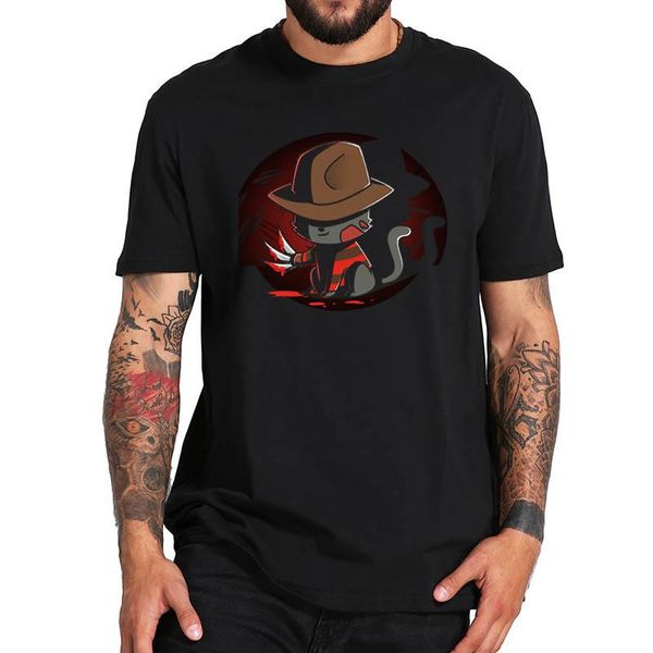 men's t-shirts nightmare cat t shirt horror tshirt eu size breathable soft basic 100% cotton tee drop ship, White;black
men's t-shirts nightmare cat t shirt horror tshirt eu size breathable soft basic 100% cotton tee drop ship, White;black