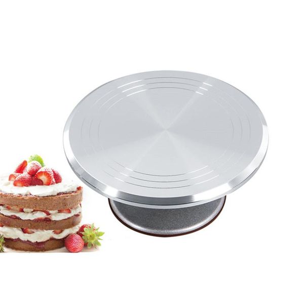 10/12 inch aluminum alloy cake stand creative non slip cream turntable rotating decorating table baking tools & pastry
10/12 inch aluminum alloy cake stand creative non slip cream turntable rotating decorating table baking tools & pastry