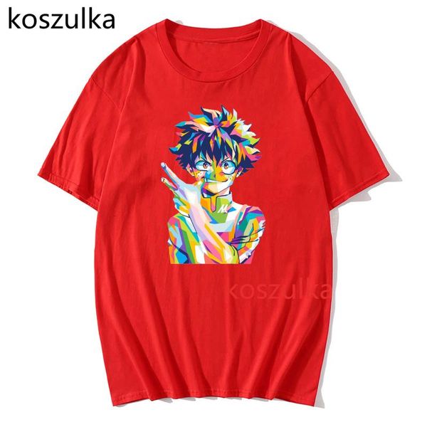 men's t-shirts anime my hero academia t-shirt men clothing cotton tshirts midoriya izuku funny graphic summer, White;black
men's t-shirts anime my hero academia t-shirt men clothing cotton tshirts midoriya izuku funny graphic summer, White;black