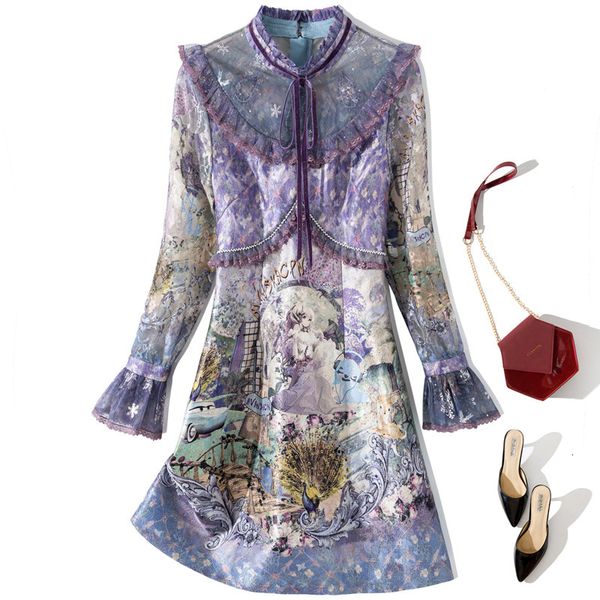 casual dresses spring long sleeve round neck purple print ribbon tie bow panelled short mini dress elegant yj185904 4e0j, Black;gray
casual dresses spring long sleeve round neck purple print ribbon tie bow panelled short mini dress elegant yj185904 4e0j, Black;gray