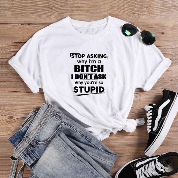 women's t-shirt sasking short sleeve cotton tshirt women o-neck funny t shirt casual tee femme, White
women's t-shirt sasking short sleeve cotton tshirt women o-neck funny t shirt casual tee femme, White