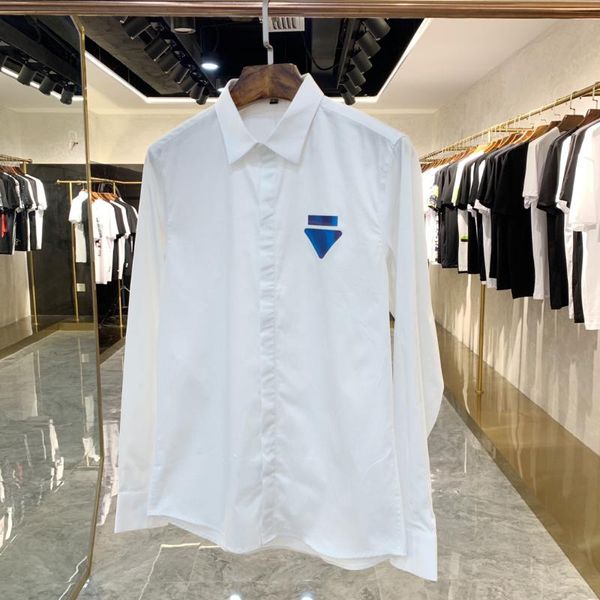 men's dress shirts 2021 spring and summer high-quality customized business casual, White;black
men's dress shirts 2021 spring and summer high-quality customized business casual, White;black