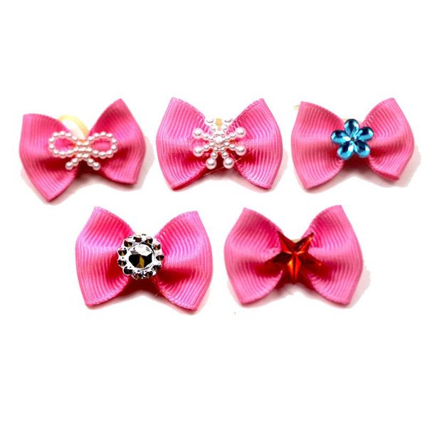 dog apparel 50/100 pcs cute pink ribbon pet grooming accessories handmade small cat hair bows with elastic rubber band
dog apparel 50/100 pcs cute pink ribbon pet grooming accessories handmade small cat hair bows with elastic rubber band