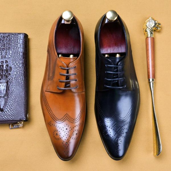 dress shoes brand italian men's genuine leather luxury handmade black oxford office formal party wedding mens
dress shoes brand italian men's genuine leather luxury handmade black oxford office formal party wedding mens