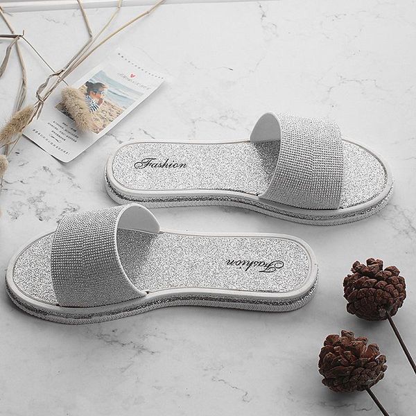 slippers open toe outside summer flat slides women solid shallow crystal beach slip-on ladies shoes, Black
slippers open toe outside summer flat slides women solid shallow crystal beach slip-on ladies shoes, Black