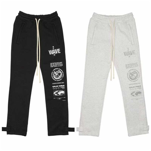 men's pants correct version of winter new terry velcro binding foot embroidery printing drawstring high street guard men's and wom, Black
men's pants correct version of winter new terry velcro binding foot embroidery printing drawstring high street guard men's and wom, Black