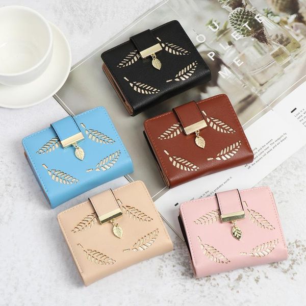 women wallet purse female short wallets hollow leave pouch handbag for coin pu leather purses card holder carteira1, Red;black
women wallet purse female short wallets hollow leave pouch handbag for coin pu leather purses card holder carteira1, Red;black