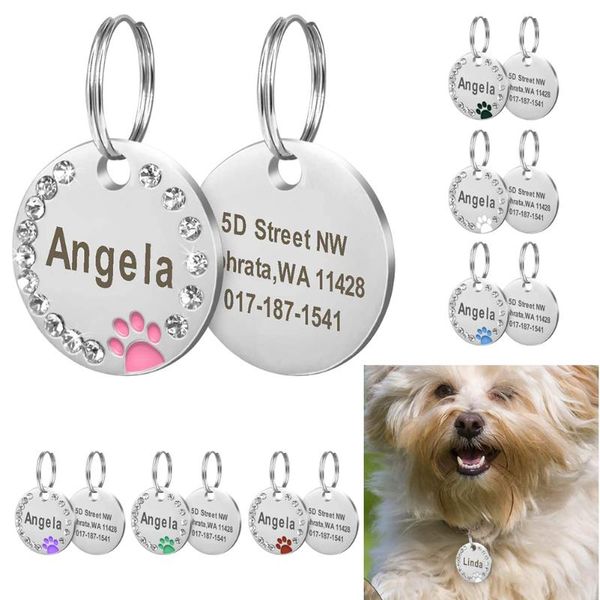 personalized dog tag custom pet puppy cat id collar accessories engraved stainless steel name number for dogs cats tag,id card
personalized dog tag custom pet puppy cat id collar accessories engraved stainless steel name number for dogs cats tag,id card