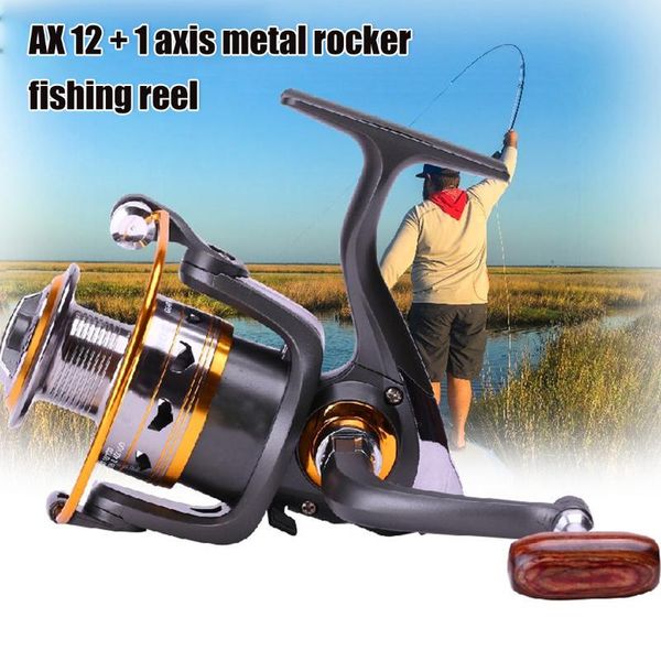 12+1/ 5.5:1 metal fishing wheel spinning reel bearings coil high speed series baitcasting reels
12+1/ 5.5:1 metal fishing wheel spinning reel bearings coil high speed series baitcasting reels