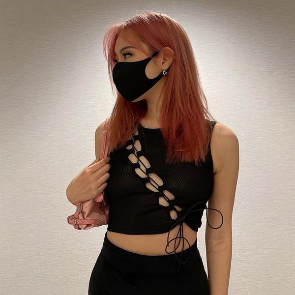 women casual crop black solid color round collar hollow out vest s/ / l summer camis female fashiom clothes tanks women's, White
women casual crop black solid color round collar hollow out vest s/ / l summer camis female fashiom clothes tanks women's, White
