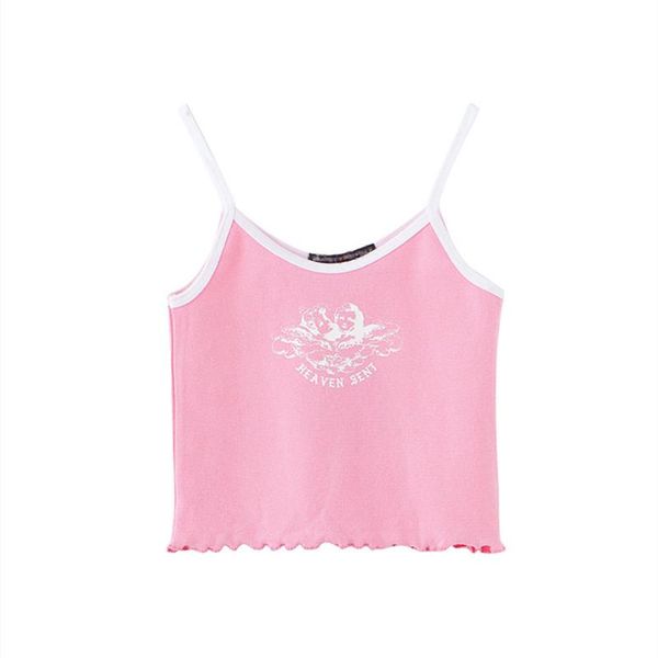 women's tanks & camis puwd y2k sweet girl soft cotton sleeveless short 2021 summer fashion ladies pink slim crop casual women chic top, White
women's tanks & camis puwd y2k sweet girl soft cotton sleeveless short 2021 summer fashion ladies pink slim crop casual women chic top, White