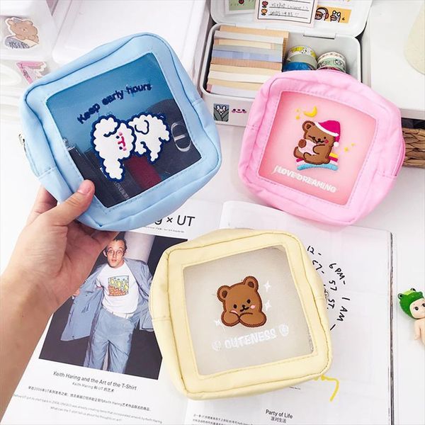 transparent mesh cosmetic waterproof bag large capacity wash cute bear travel portable makeup storage girls pencil case
transparent mesh cosmetic waterproof bag large capacity wash cute bear travel portable makeup storage girls pencil case