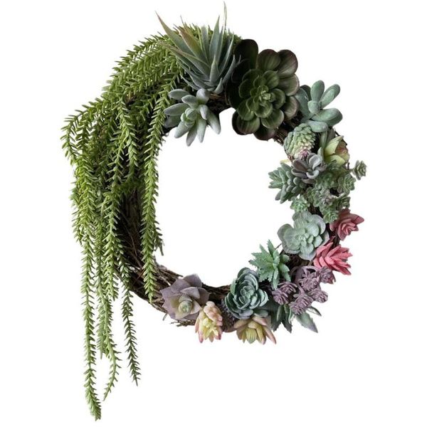 decorative flowers & wreaths 30cm/11.81inch artificial flower wreath simulation garland fleshy semicircle wall decoration ornaments
decorative flowers & wreaths 30cm/11.81inch artificial flower wreath simulation garland fleshy semicircle wall decoration ornaments