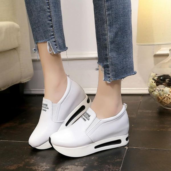 drop creepers spring increasing height women shoes casual slip on moccasins platform wedge heel elastic band footwear dress, Black
drop creepers spring increasing height women shoes casual slip on moccasins platform wedge heel elastic band footwear dress, Black