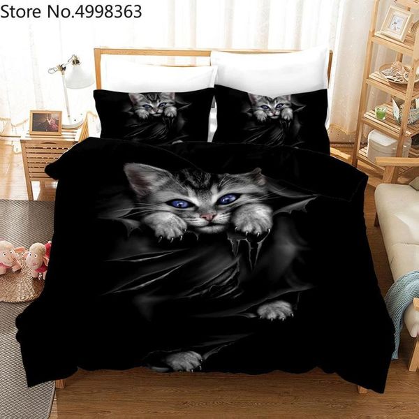 bedding sets lovely cats black luxury set animals printed twin full king comforter with pillowcase for girls home textiles
bedding sets lovely cats black luxury set animals printed twin full king comforter with pillowcase for girls home textiles