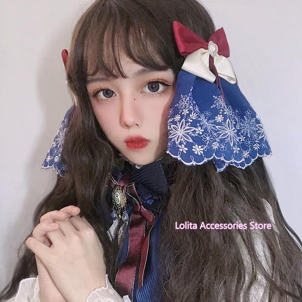 party masks fairy tale gorgeous cosplay vintager embroidery lace pearl bow hairpin lolita princess handmade big side clip hair accessories
party masks fairy tale gorgeous cosplay vintager embroidery lace pearl bow hairpin lolita princess handmade big side clip hair accessories