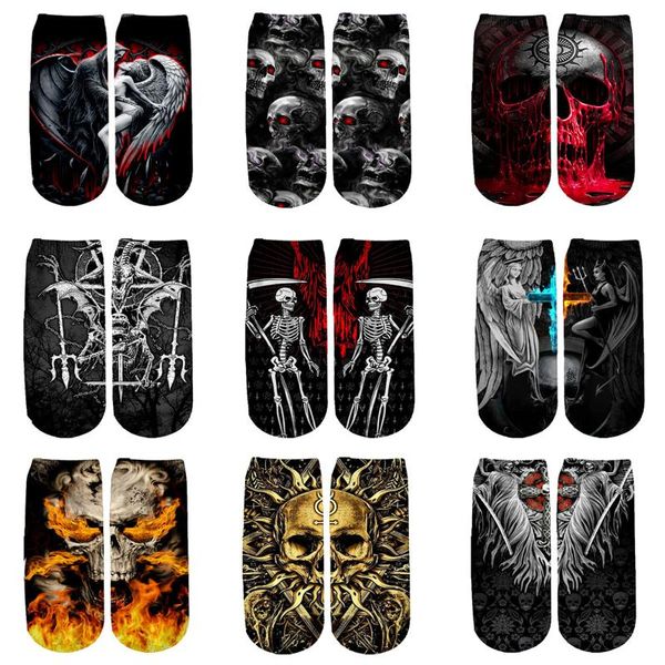 men's socks skull passion/satanic skull/skulls on fire 3d printed men for women funny fashion summer spring ankle, Black
men's socks skull passion/satanic skull/skulls on fire 3d printed men for women funny fashion summer spring ankle, Black