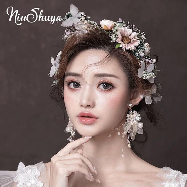 hair clips & barrettes niushuya handmade bridal bridesmaid flower headwear wreath floral jewelry headdress accessories, Golden;silver
hair clips & barrettes niushuya handmade bridal bridesmaid flower headwear wreath floral jewelry headdress accessories, Golden;silver