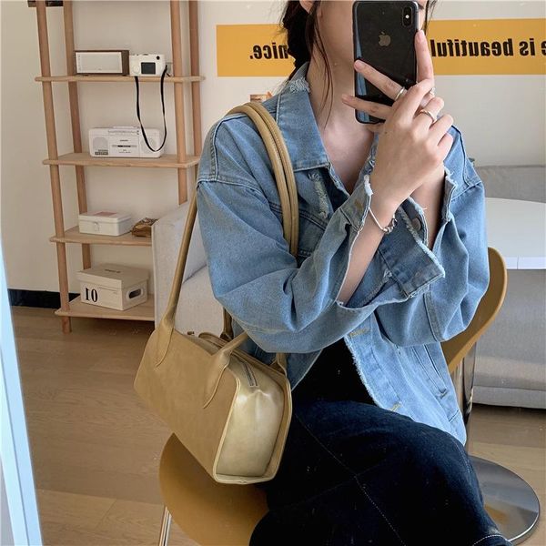 evening bags 2021 trendy korean niche design texture versatile handbag solid color retro fashion ins one shoulder armpit bag
evening bags 2021 trendy korean niche design texture versatile handbag solid color retro fashion ins one shoulder armpit bag